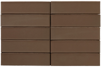 Коричневый 1НФ пустотелый